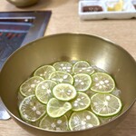 焼肉たまき - すだち冷麺ハーフ