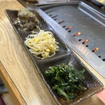 焼肉たまき - ナムル盛り合わせ