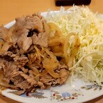 中華一 龍王 - しょうが焼き