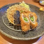 とんかつ　花むら - 野菜カツランチ