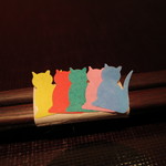 神保町 傳 - 箸の包み紙（えこだねこバージョン）