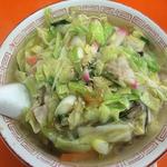 十神ラーメン - チャンポン　\650　野菜たっぷりです。　とろみはマイルド。