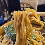 Tsukemen Enji - 麺(極太胚芽麺)