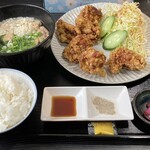 みよし - 唐揚げ定食¥880-