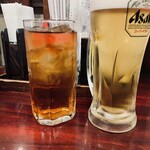 中国家庭料理 楊 - 生ビールとウーハイ