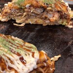 お好み焼 オモニ - デラックス焼モダン