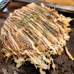 お好み焼 オモニ - スジ肉ポッカ焼モダン