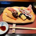 しほう田 - にぎり鮨ランチ … ¥1,300円（税込）