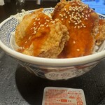 吉野家 - ヤンニョムから揚げ丼 並盛