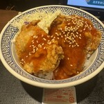 吉野家 - ヤンニョムから揚げ丼 並盛