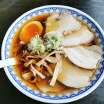 ごはん処食堂ミサ - 醤油チャーシューメン (並盛)