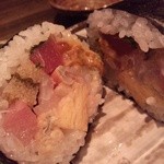 鮨 ひろかわ - 海鮮巻き断面