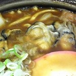 大関 - 牡蠣味噌煮込みうどん