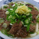 高雄 - 牛すじうどん小４２０円