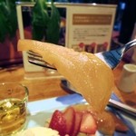 サザ コーヒー - アップルタルトに使用しているアップル。