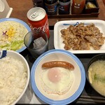 松屋 熊谷バイパス店 - カルビ焼肉定食