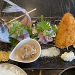 海鮮食堂KUTTA - 鯵食べ尽くし定食