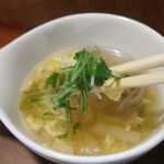 キッチン ブルー グローブ - 具沢山スープ