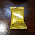 キッチン ブルー グローブ - おかしのアップ