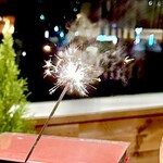 リストランテ ピノキオ - サプライズで花火をあげてくれました　イベントをしないワタクシとしては木端恥ずかしいです\(//∇//)\            byまみこまみこ