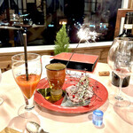 リストランテ ピノキオ - サプライズの花火　この時も帰る時も何故　花火なのかわからなかったのです　帰ってから花火を出してくれた理由が知りました　byまみこまみこ