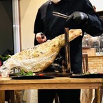 リストランテ ピノキオ - ピノchef 自家製プロシュートカット　byまみこまみこ