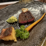 リストランテ ピノキオ - A5 深谷牛ミスジ肉の備長炭グリル　byまみこまみこ