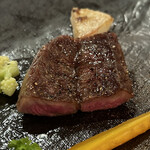 リストランテ ピノキオ - A5深谷牛ミスジ肉備長炭グリル　　byまみこまみこ