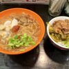 台湾佐記麺線&台湾食堂888 - 「麺線M + 魯肉飯(小椀)」(990円)