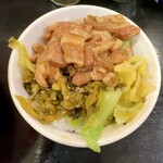 Taiwan Saki Mensen Ando Taiwan Shokudou Ba-Ba-Ba- - 「麺線M + 魯肉飯(小椀)」(990円)