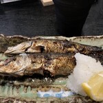 味の店 いわし - とろ鰯塩焼 630円