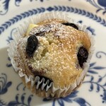 喫茶tton - クリームチーズブルーベリーマフィン