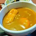 若鯱家 - 安定のカレーうどんです〜♥