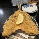 味の店 いわし - アジフライ 970円
