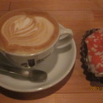 珈琲 紙 - カフェラテ・ヘーゼルナッツ