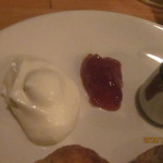 珈琲 紙 - 生クリーム+ジャム+シロップ