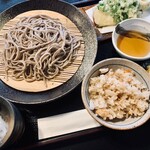 Soba Dyaya Ogura - ざるそば定食【1300円】