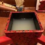 鶴よし - 蕎麦湯