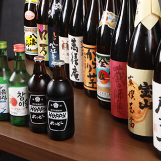 From beer to sake ◎Enjoy drinks that go well with Meat Dishes