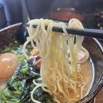 麺屋 どらいち - ストレート細麺