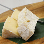 Melty camembert cheese