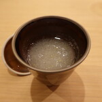 すし処 睦月 - 蕪のすり流し