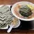 麺屋酒田inほなみ - 料理写真:ラーメン　濃い口脂ふつう　焼き海苔トッピング