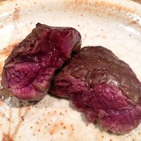 柳家 - 2013/12・鹿のフィレ肉焼き上がり