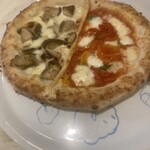 Pizzeria ipsilon - マルゲリータと豊橋産椎茸