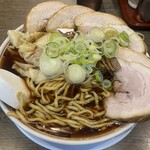 丸 中華そば - 肉中華大盛ワンタン