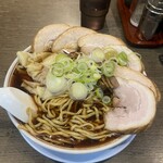 丸 中華そば - 肉中華大盛ワンタン