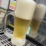 囲炉裏焼 杉 - 自作一杯目はスゴ泡に^_^;