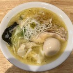 らーめん天神下 大喜 - 特製とりそば(細麺)