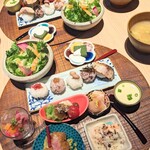 農絆卓恵 地産美食の小皿料理 - 